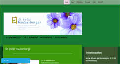 Desktop Screenshot of dr-haubenberger.at